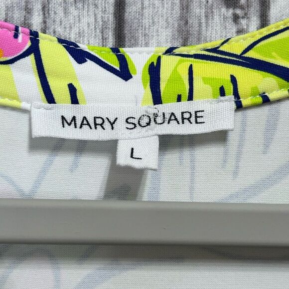 Mary Square Laguna Dress Vine Time Lime - Picture 7 of 8